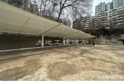贵阳三桥充电站防水棚竣工